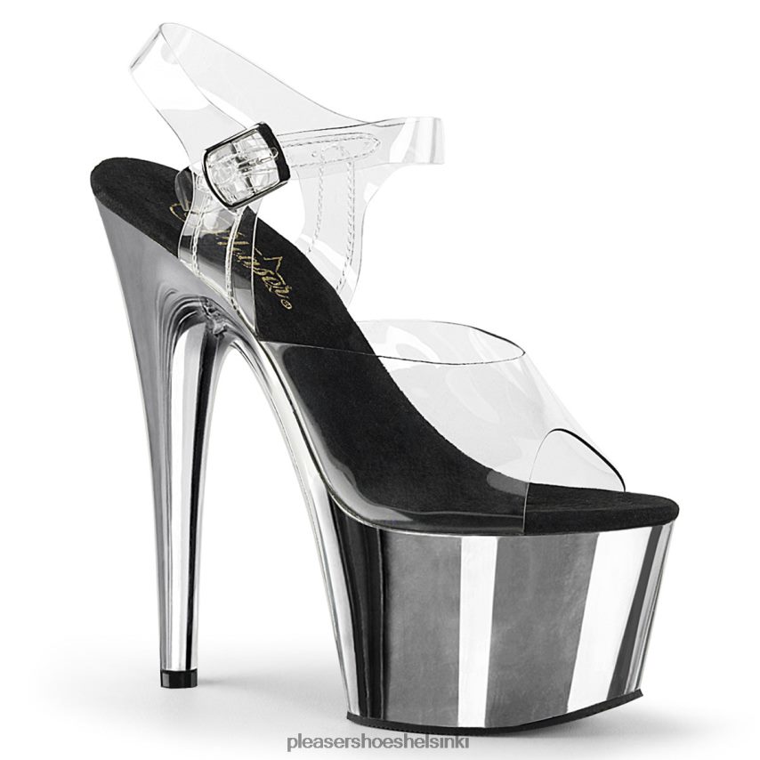 adore-708 0J06FH122 kirkas/hopea Pleaser Shoes