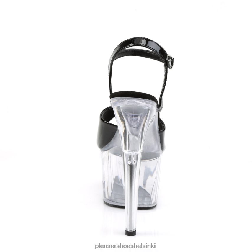 adore-709 0J06FH63 musta/kirkas Pleaser Shoes