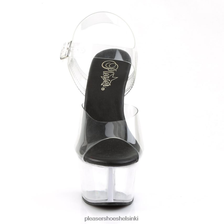 aspire-608 0J06FH87 musta/kirkas Pleaser Shoes