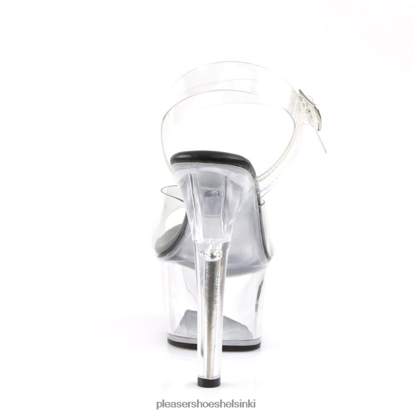 aspire-608 0J06FH87 musta/kirkas Pleaser Shoes