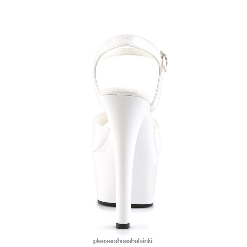 aspire-609 0J06FH74 valkoinen Pleaser Shoes