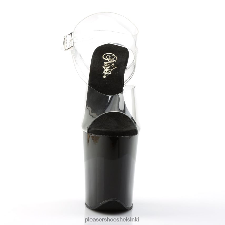 flamingo-808 0J06FH29 kirkas/musta Pleaser Shoes