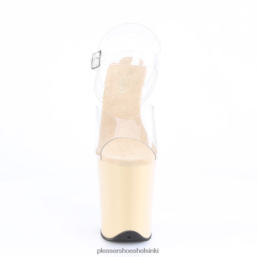 flamingo-808 0J06FH31 kirkas/beige Pleaser Shoes