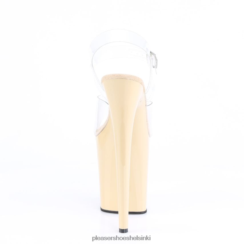 flamingo-808 0J06FH31 kirkas/beige Pleaser Shoes