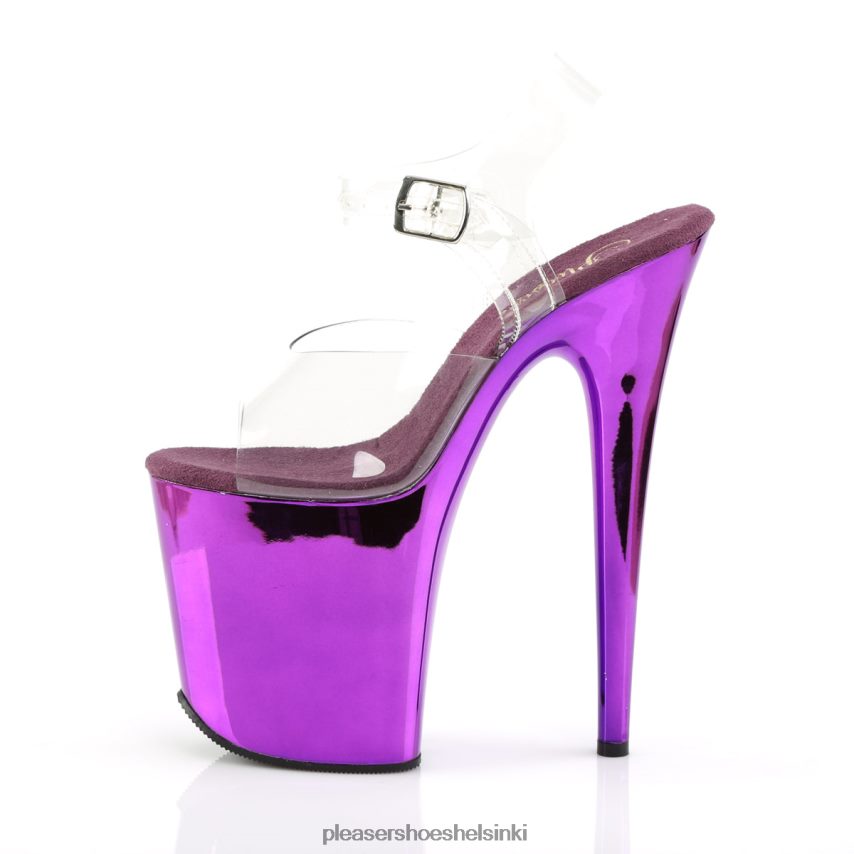 flamingo-808 0J06FH35 kirkas/violetti Pleaser Shoes