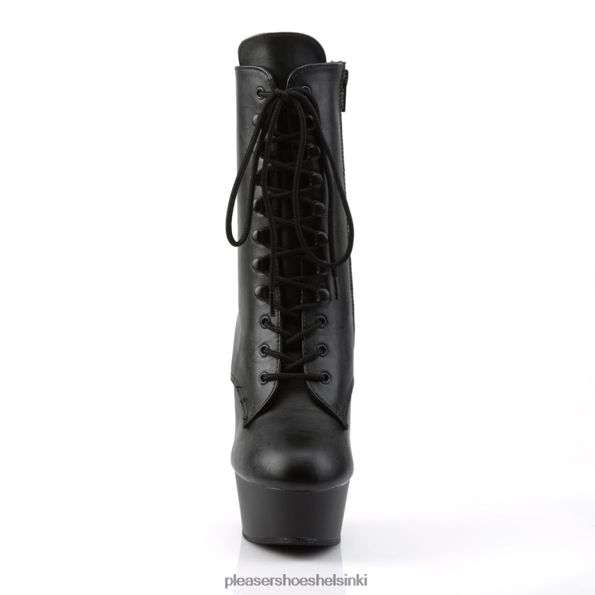 ilo-1020 0J06FH42 musta keinonahka Pleaser Shoes