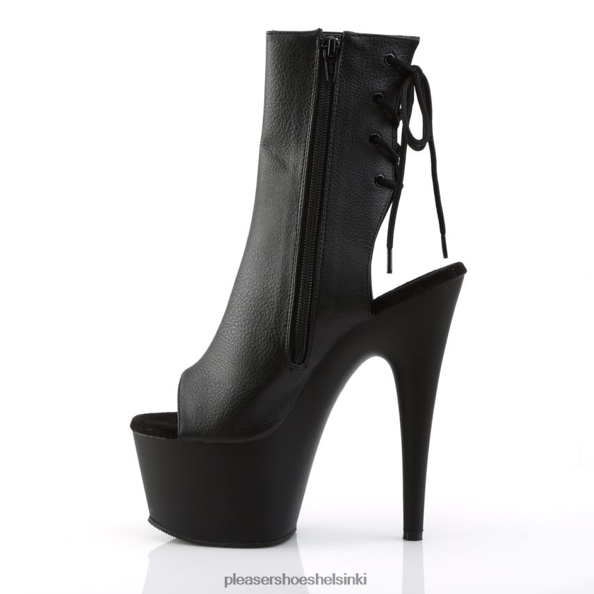 rakastaa-1018 0J06FH50 musta keinonahka/musta Pleaser Shoes