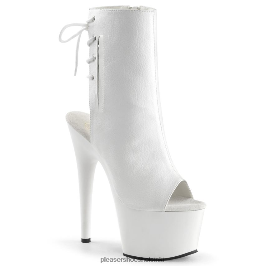 rakastaa-1018 0J06FH53 valkoinen keinonahka/valkoinen Pleaser Shoes