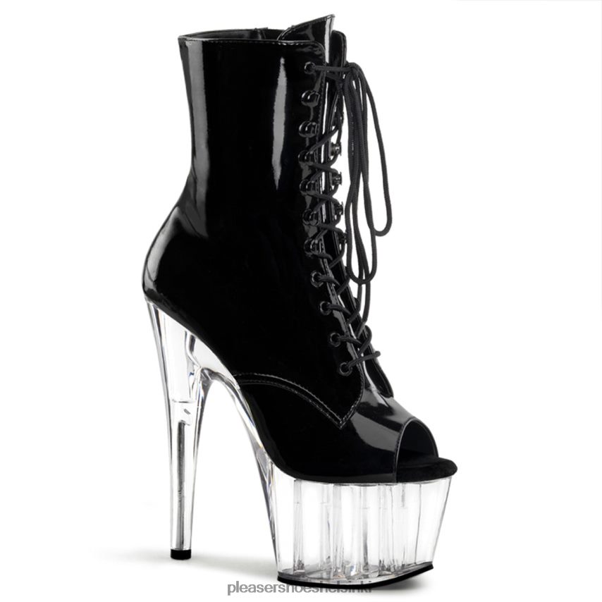 rakastaa-1021 0J06FH79 musta/kirkas Pleaser Shoes