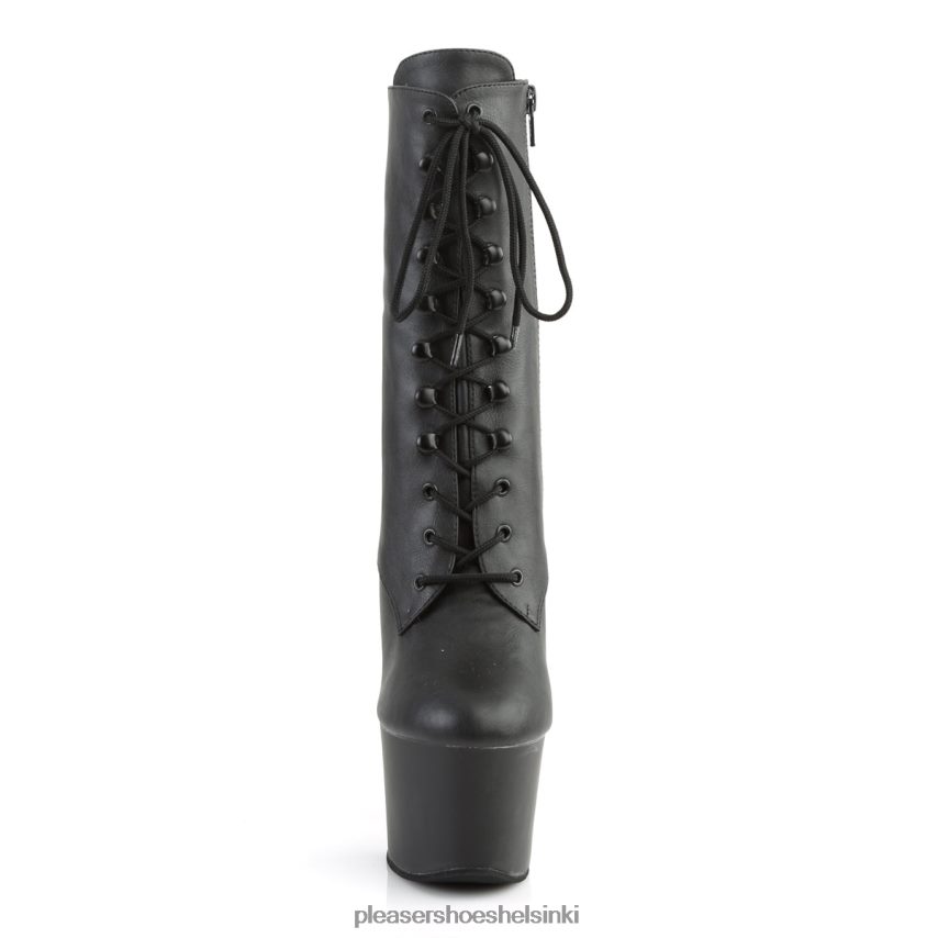 taivas-1020 0J06FH125 musta keinonahka/musta Pleaser Shoes