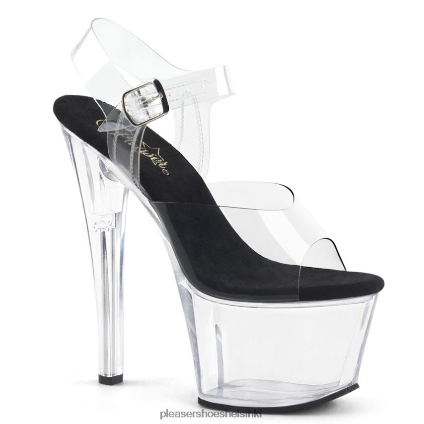 taivas-308 0J06FH136 musta/kirkas Pleaser Shoes