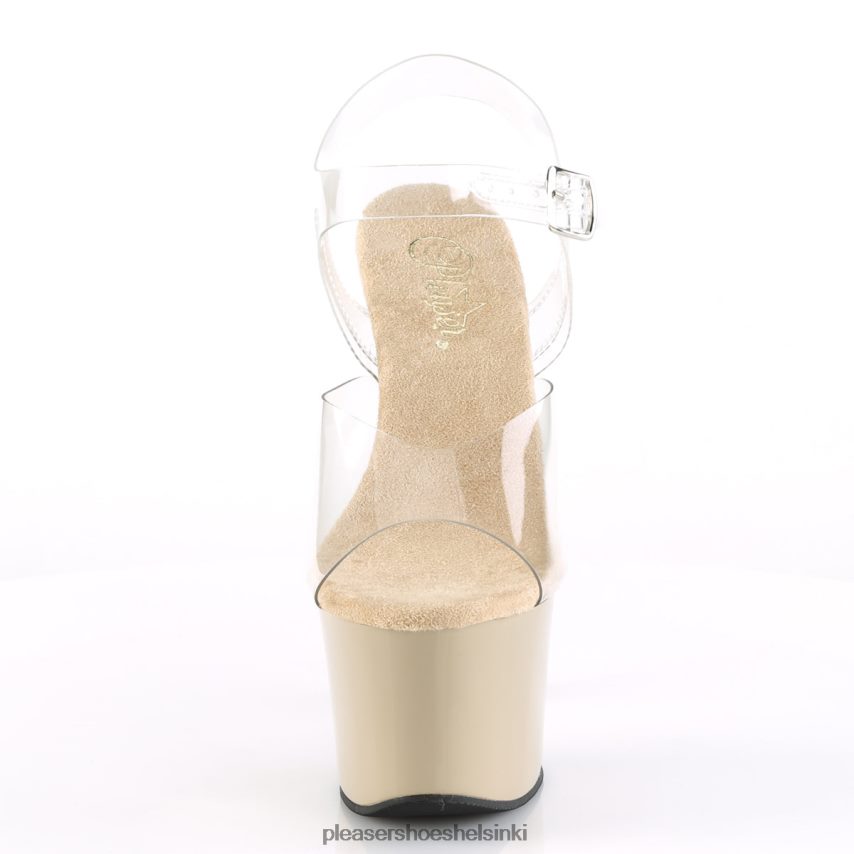 taivas-308 0J06FH57 kirkas/valkoinen Pleaser Shoes