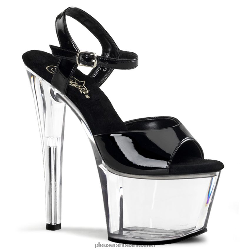 taivas-309 0J06FH139 musta/kirkas Pleaser Shoes