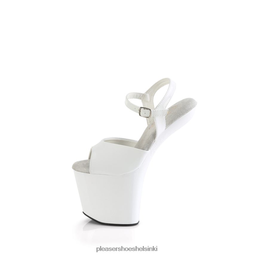 hulluus-809 0J06FH4 valkoinen Pleaser Shoes