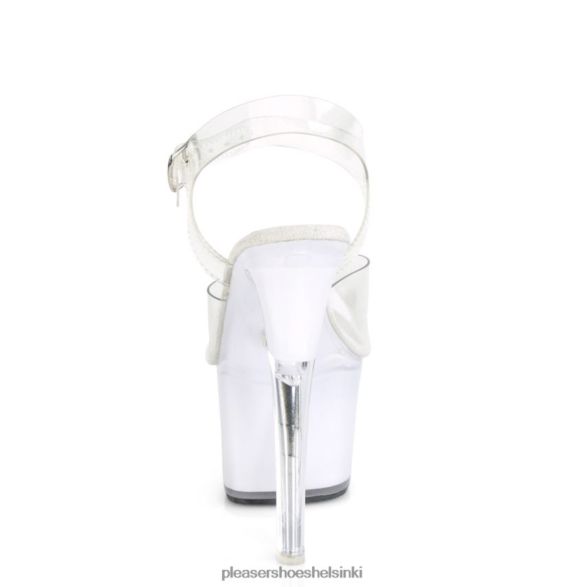 Diskoliitti-708 0J06FH178 kirkas/valkoinen Pleaser Shoes