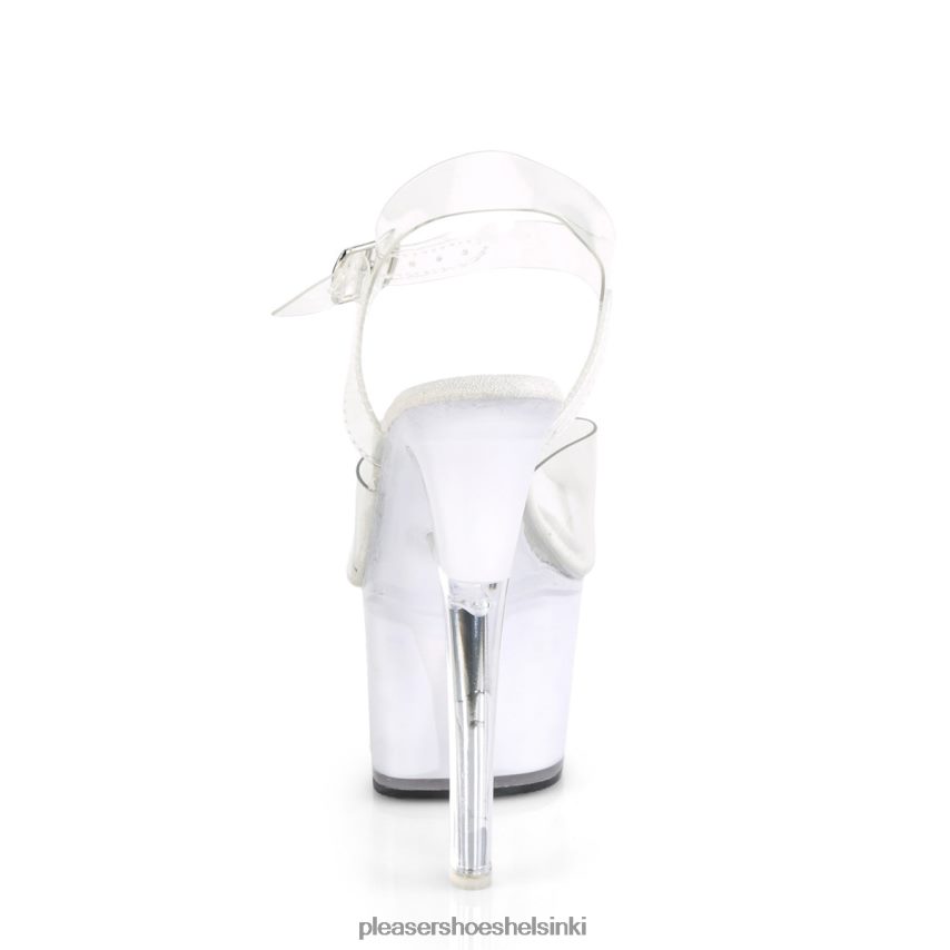 echolite-708 0J06FH211 kirkas/valkoinen Pleaser Shoes