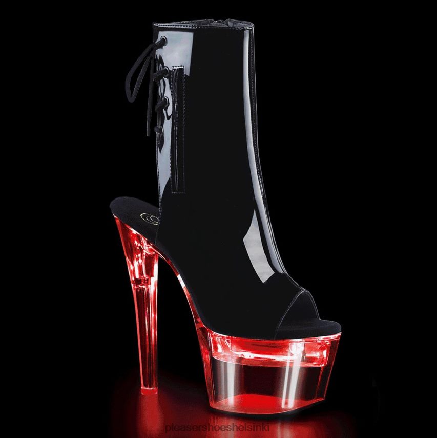 flashdance-1018-7 0J06FH187 musta/kirkas Pleaser Shoes
