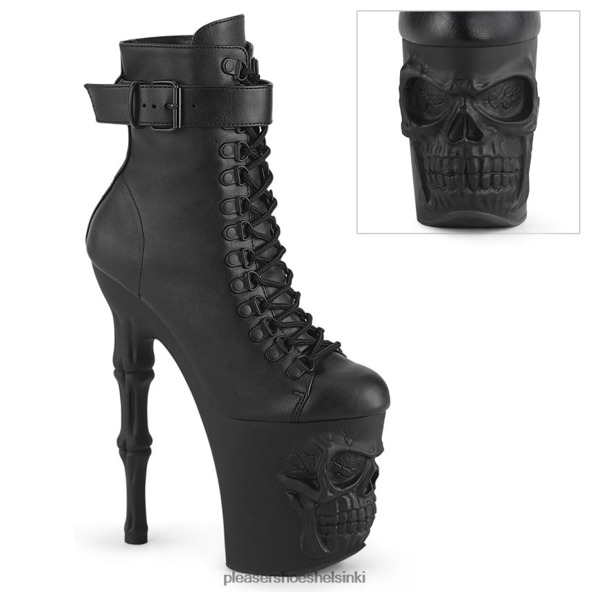 tempaus-1032 0J06FH218 musta keinonahka/musta Pleaser Shoes