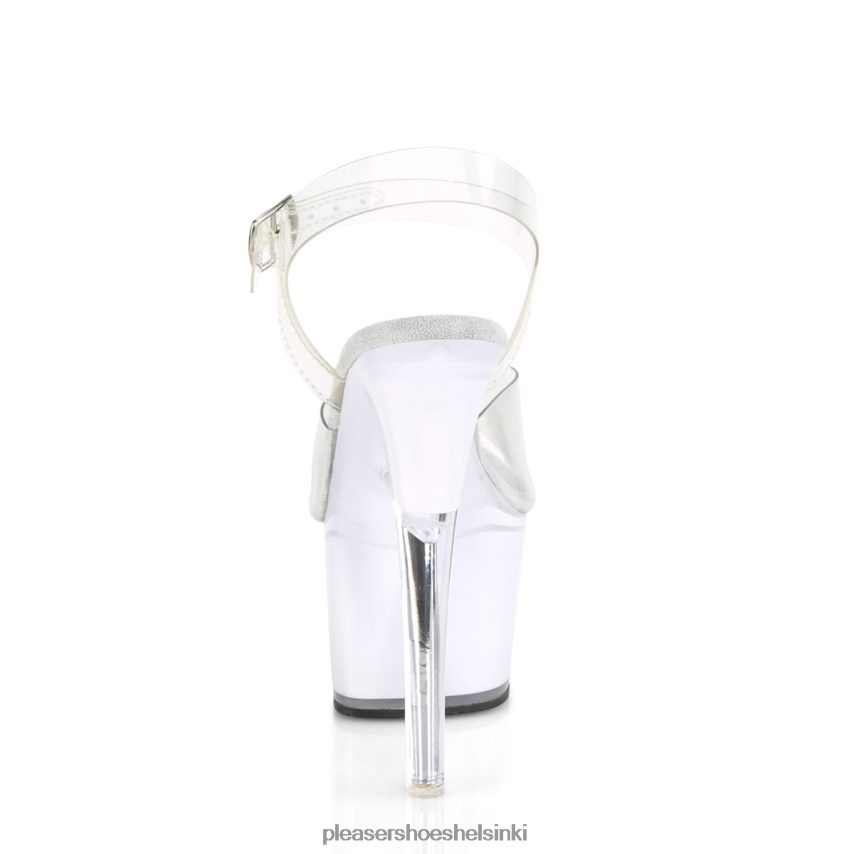 valaisin-708 0J06FH192 kirkas/valkoinen Pleaser Shoes