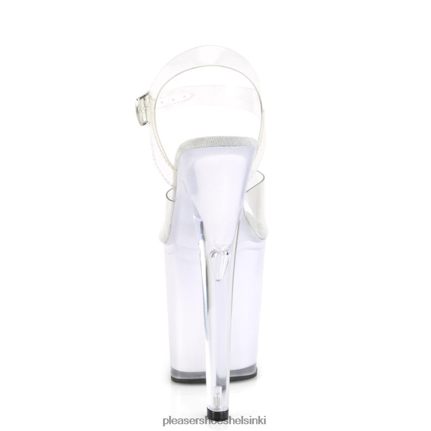 valaisin-808 0J06FH185 kirkas/valkoinen Pleaser Shoes
