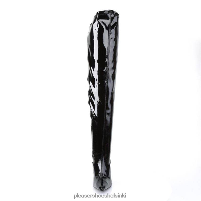 himo-3000x 0J06FH452 musta Pleaser Shoes