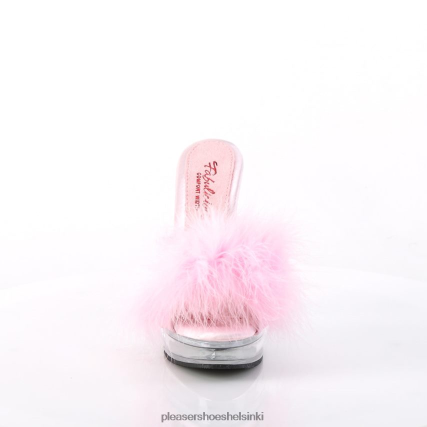 Majesty-501f-8 0J06FH428 vauvan pinkki tekonahka/kirkas Pleaser Shoes