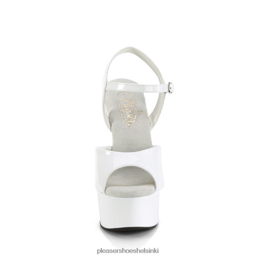 gleam-609 0J06FH414 valkoinen Pleaser Shoes