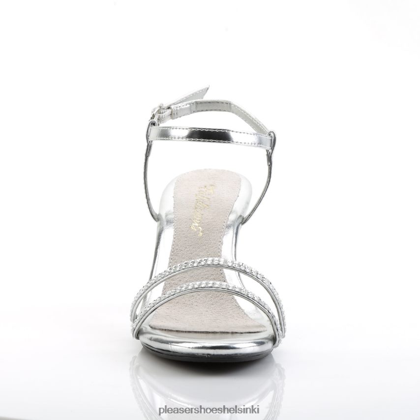 Belle-316 0J06FH480 hopea/kirkas Pleaser Shoes