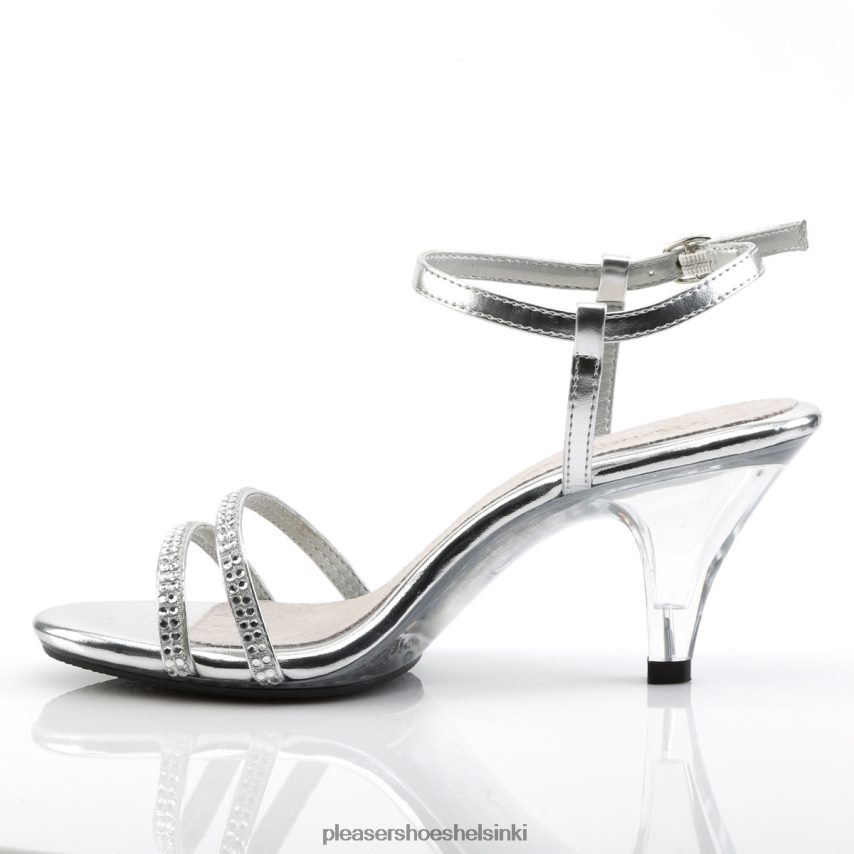 Belle-316 0J06FH480 hopea/kirkas Pleaser Shoes