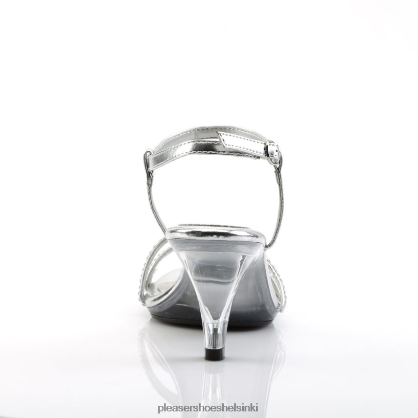 Belle-316 0J06FH480 hopea/kirkas Pleaser Shoes