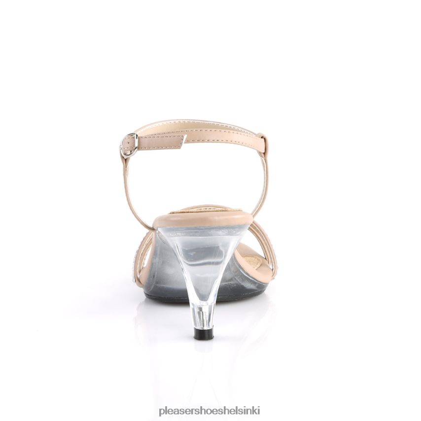 Belle-316 0J06FH559 beige/kirkas Pleaser Shoes