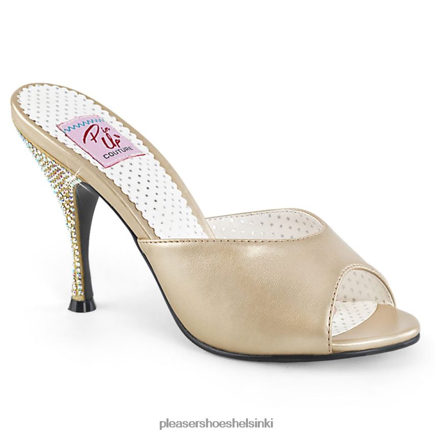 Monroe-05 0J06FH521 kulta Pleaser Shoes