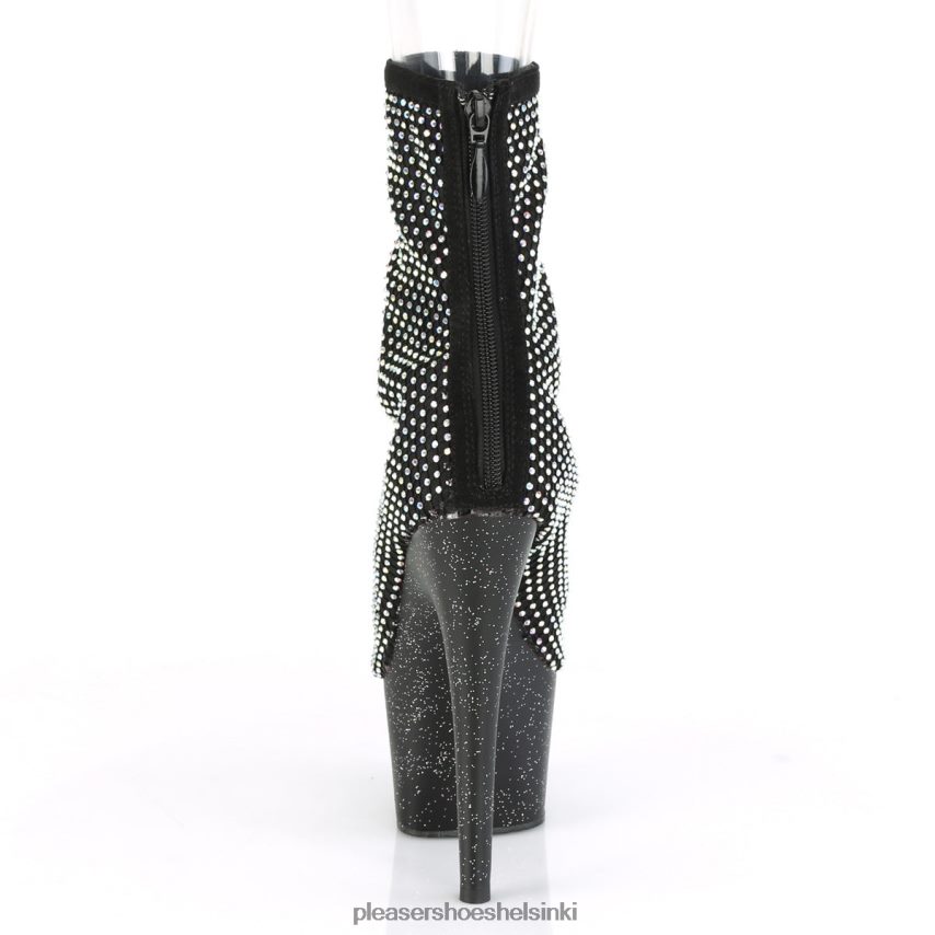 adore-1031gm 0J06FH530 musta kangas/musta Pleaser Shoes