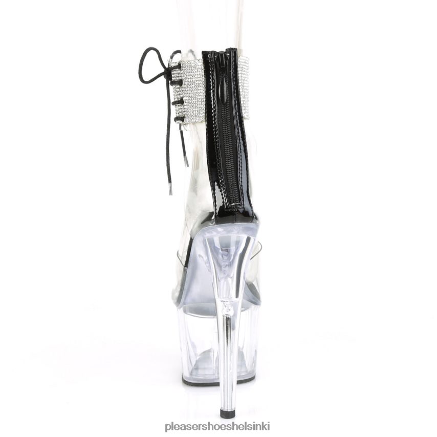 adore-724 rs 0J06FH234 musta/kirkas Pleaser Shoes