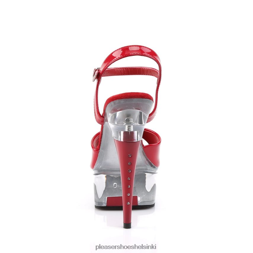 captiva-609 0J06FH462 punainen/kirkas Pleaser Shoes