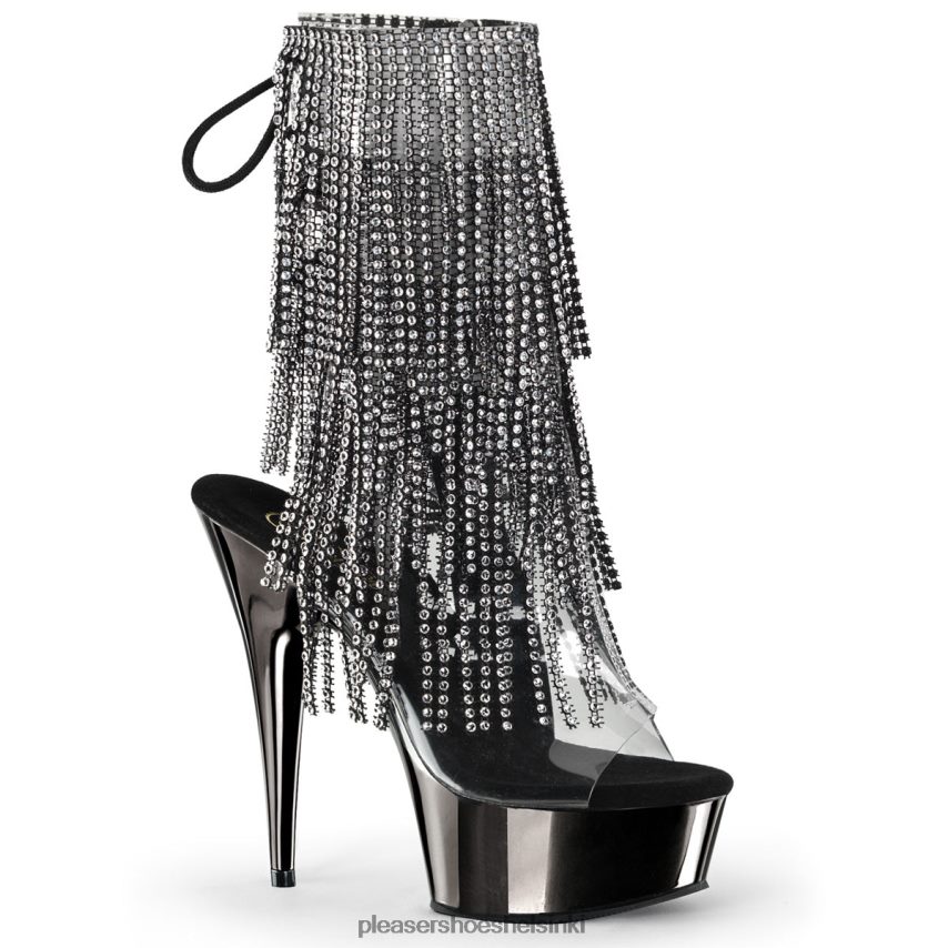 delight-1017rsf 0J06FH299 kirkas/harmaa Pleaser Shoes