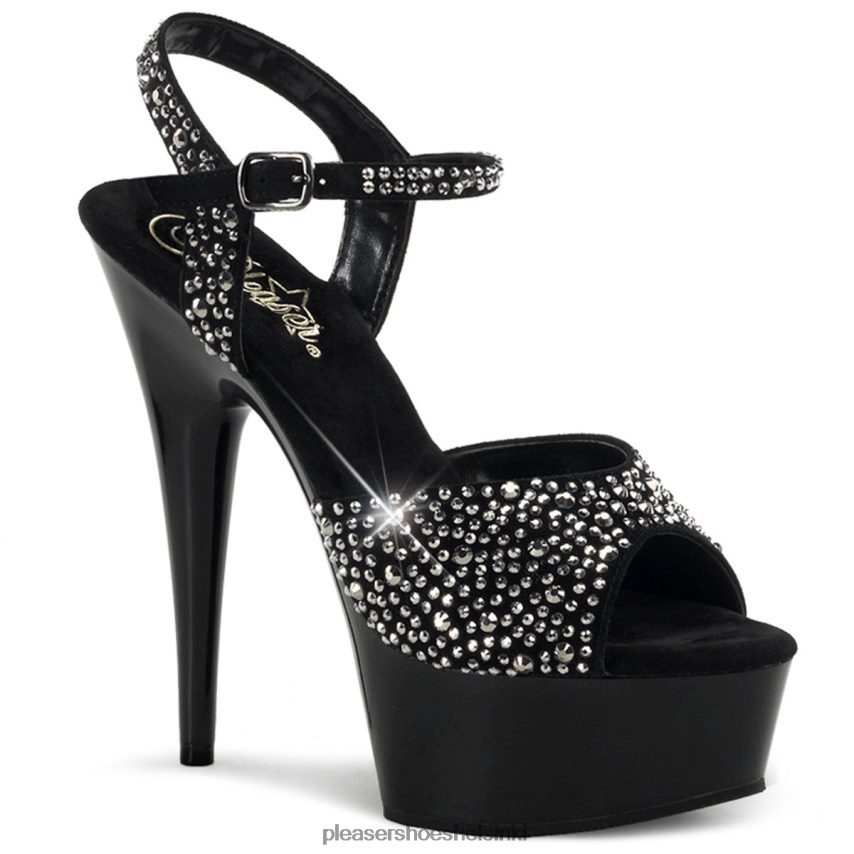 ilo - 609 ruplaa 0J06FH547 musta mokka/musta Pleaser Shoes