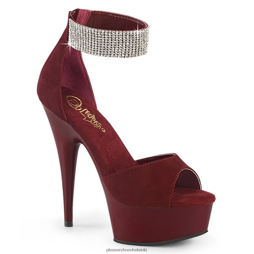 ilo-625 0J06FH307 viininpunainen Pleaser Shoes
