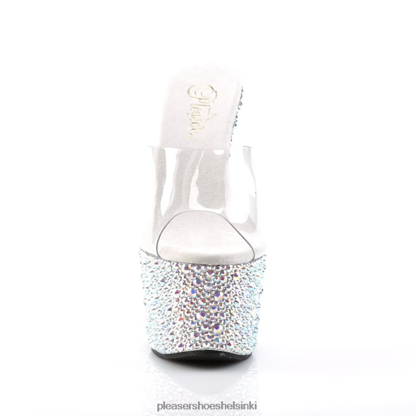 jalokivi-701ms 0J06FH326 kirkas/hopea Pleaser Shoes