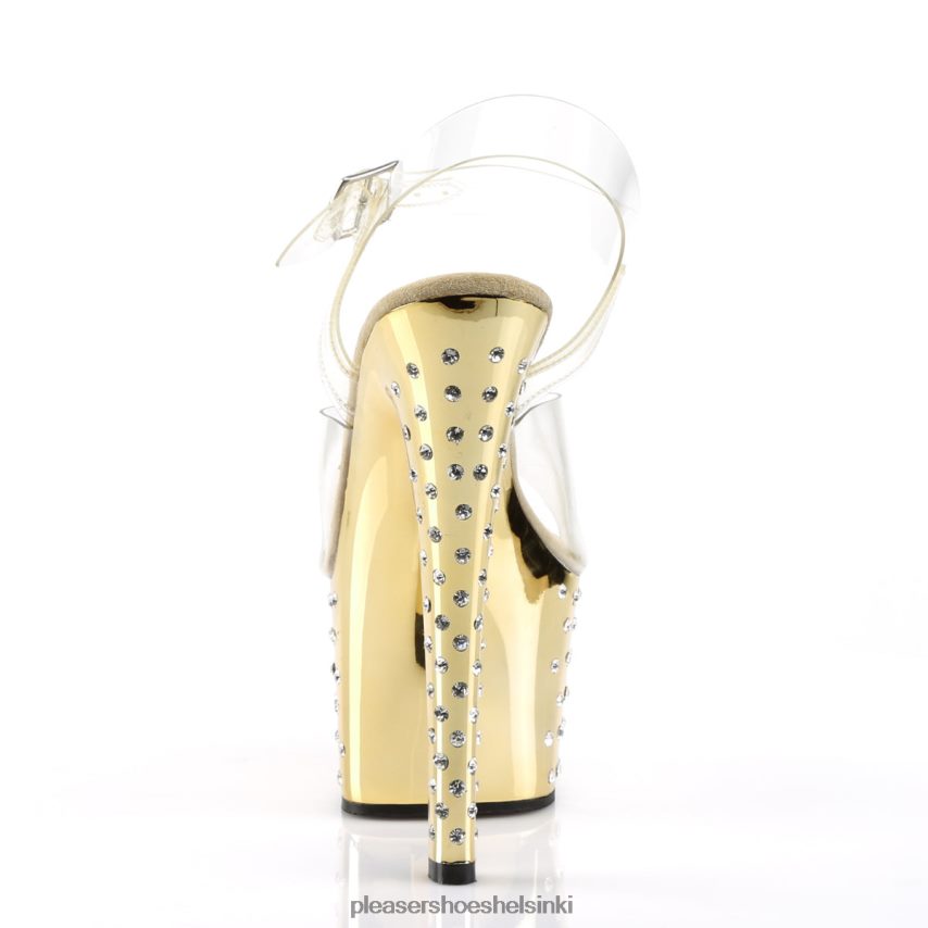 tähtipöly-708 0J06FH291 kirkas/kulta Pleaser Shoes