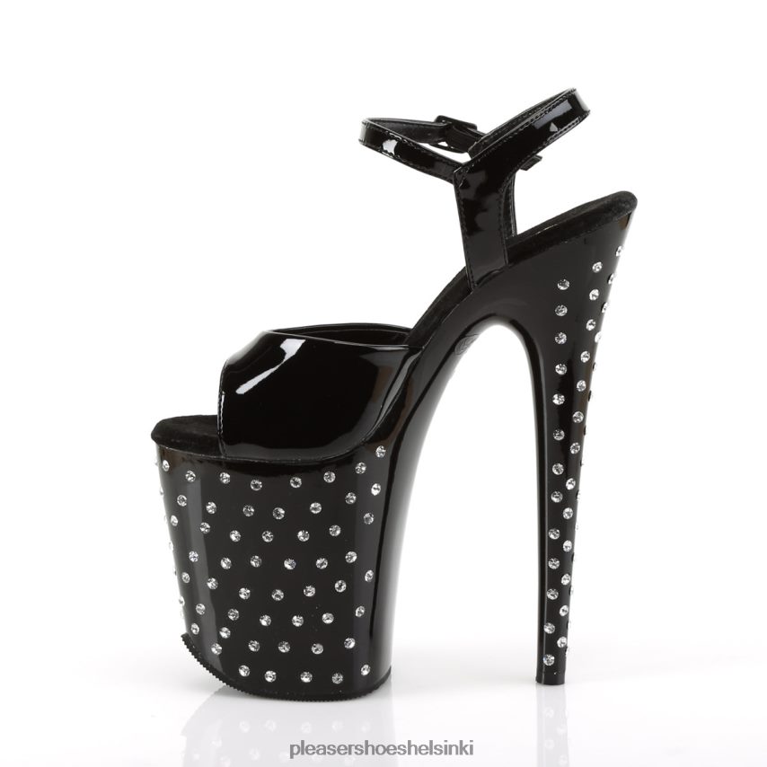 tähtipöly-809 0J06FH516 musta Pleaser Shoes