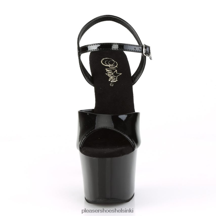 taivas - 309krs 0J06FH469 musta/hopea Pleaser Shoes