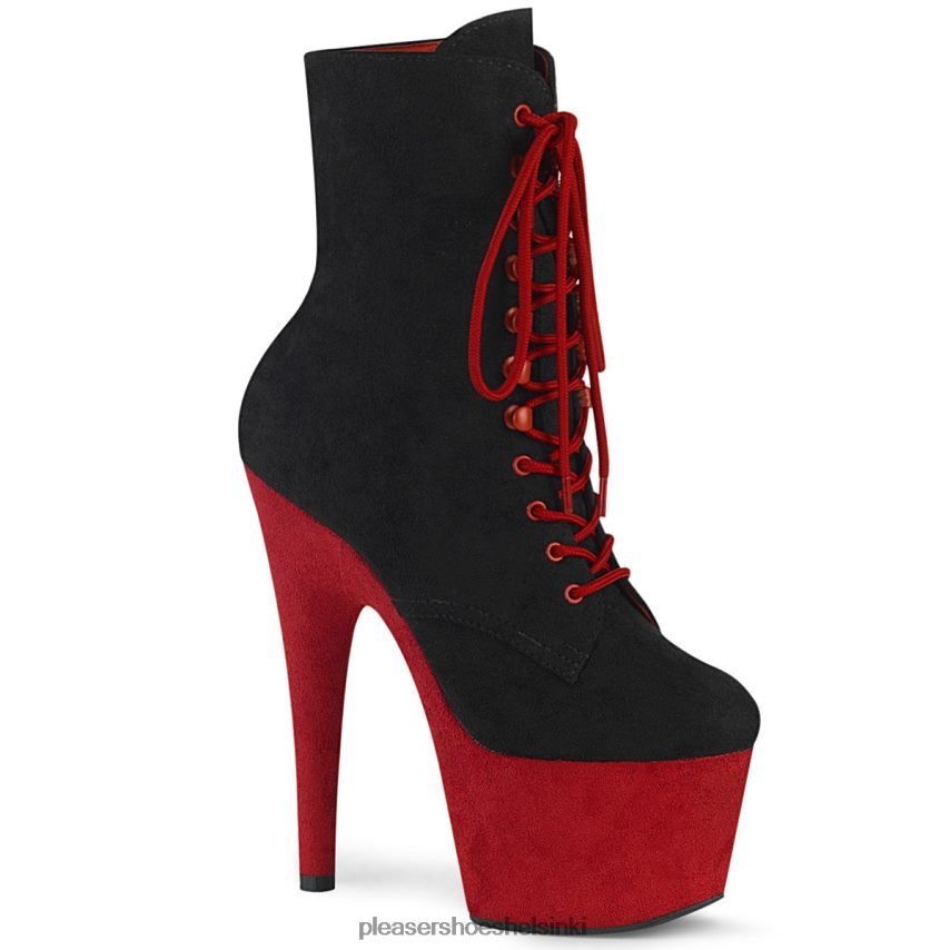 adore-1020fstt 0J06FH364 musta punainen Pleaser Shoes