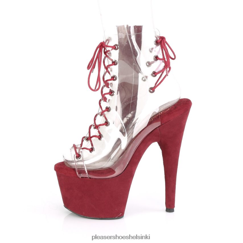adore-700-30fs 0J06FH377 kirkas/burgundi Pleaser Shoes