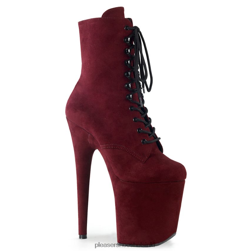 flamingo-1020fs 0J06FH333 viininpunainen Pleaser Shoes